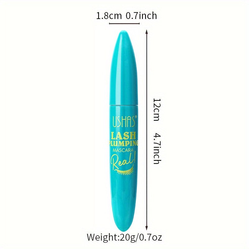 Voluminous Mascara - Water-Resistant Formula with Full and Luscious Lashes, Natural-Looking Definition, Extreme Length and Volume, Smudge-Proof, Flake-Free, and All-Day Wear - Intense Black Pigment, Lasts from Morning to Nigh