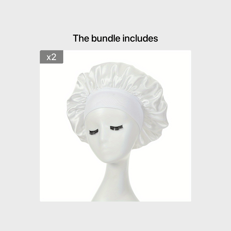 Awegeo Women'S Pink Satin Bonnet - Soft, Comfortable Sleep Cap with Ruffled Design, Oil-Free Polyester, Perfect for Hair Protection and Styling, Hair Protection Cap | Ruffled Bonnet | Oilfree Material