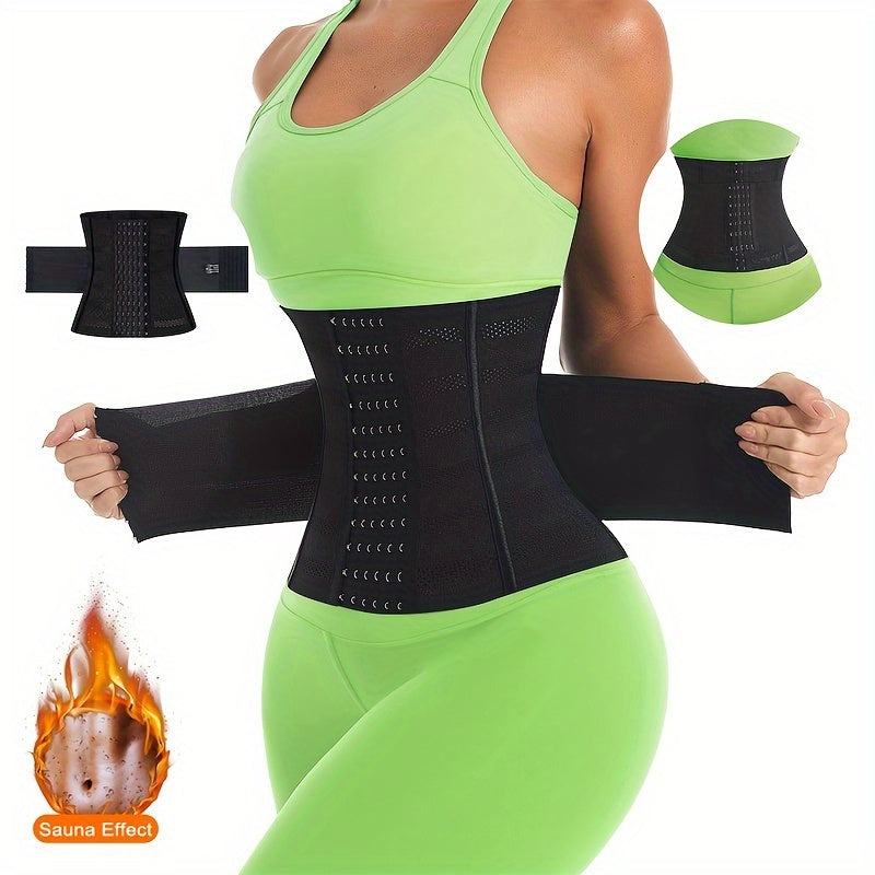 Abdominal Belt for Women Double Layer Reinforced Waist Shaper Body Shaper Waist Trainer