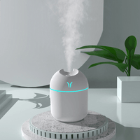 Air Humidifier Cute Aroma Diffuser with Night Light Cold Mist for Bedroom Home Car Plants Purifier Humifier Room Freshener