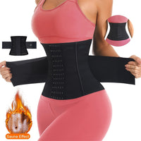 Abdominal Belt for Women Double Layer Reinforced Waist Shaper Body Shaper Waist Trainer