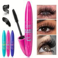 Voluminous Mascara - Water-Resistant Formula with Full and Luscious Lashes, Natural-Looking Definition, Extreme Length and Volume, Smudge-Proof, Flake-Free, and All-Day Wear - Intense Black Pigment, Lasts from Morning to Nigh