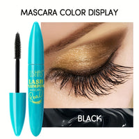 Voluminous Mascara - Water-Resistant Formula with Full and Luscious Lashes, Natural-Looking Definition, Extreme Length and Volume, Smudge-Proof, Flake-Free, and All-Day Wear - Intense Black Pigment, Lasts from Morning to Nigh