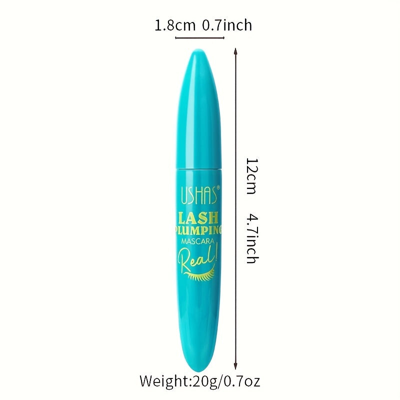 Voluminous Mascara - Water-Resistant Formula with Full and Luscious Lashes, Natural-Looking Definition, Extreme Length and Volume, Smudge-Proof, Flake-Free, and All-Day Wear - Intense Black Pigment, Lasts from Morning to Nigh