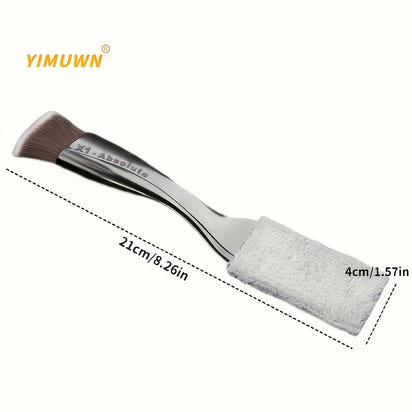 Effortlessly Clean Your Car's Interior with this Soft Brush Air Conditioner Cleaning Tool!