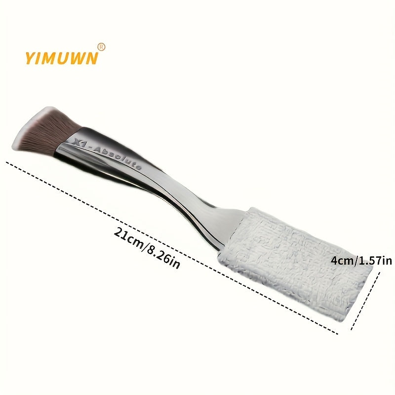 Effortlessly Clean Your Car's Interior with this Soft Brush Air Conditioner Cleaning Tool!