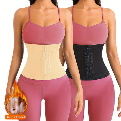 Abdominal Belt for Women Double Layer Reinforced Waist Shaper Body Shaper Waist Trainer