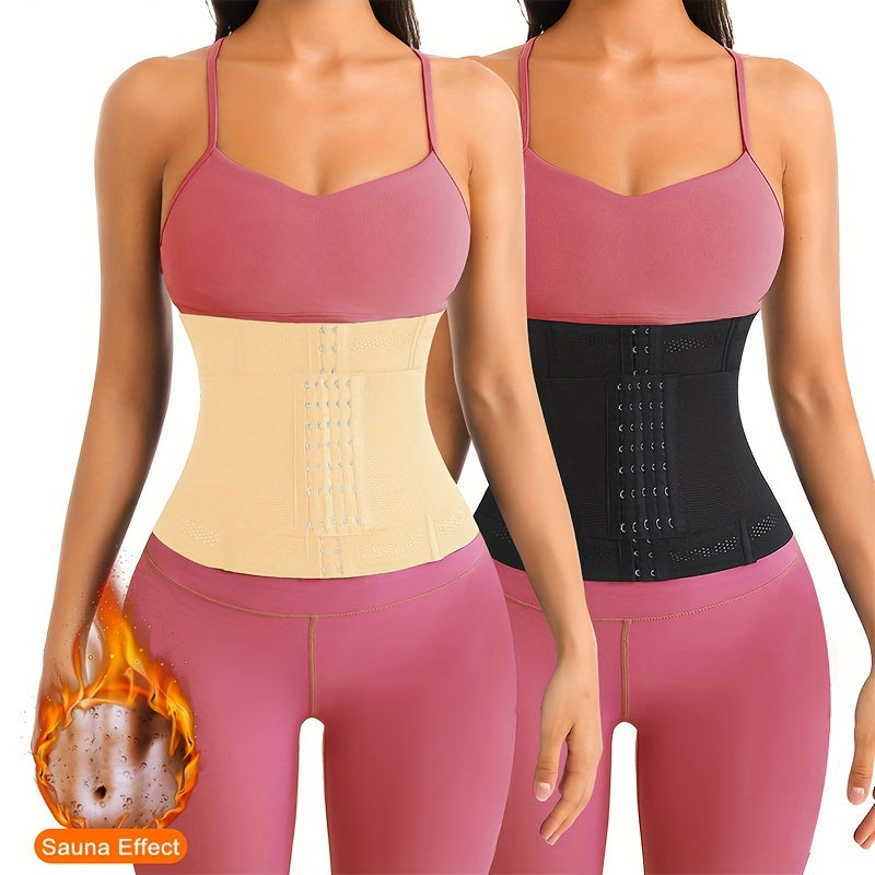 Abdominal Belt for Women Double Layer Reinforced Waist Shaper Body Shaper Waist Trainer