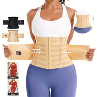 Abdominal Belt for Women Double Layer Reinforced Waist Shaper Body Shaper Waist Trainer