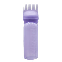 1pc Plastic Dry Cleaning Bottle For Hair Dyeing And Washing Bottle With Graded Thickening Hair Dyeing Bottle For Hair Dyeing Cream Bottle For Perm