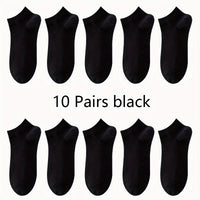 Women'S Classic Invisible Socks, Solid Color, Polyester 94% Spandex 6%, Knit Fabric, 200g/m², Hand Wash, for Women