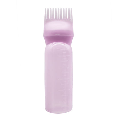 1pc Plastic Dry Cleaning Bottle For Hair Dyeing And Washing Bottle With Graded Thickening Hair Dyeing Bottle For Hair Dyeing Cream Bottle For Perm