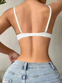 Low Plunge Push Up Bra With Clear Straps Low Cut Convertible Underwire Padded Cleavage Bra, Women's Underwear & Lingerie