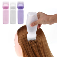1pc Plastic Dry Cleaning Bottle For Hair Dyeing And Washing Bottle With Graded Thickening Hair Dyeing Bottle For Hair Dyeing Cream Bottle For Perm